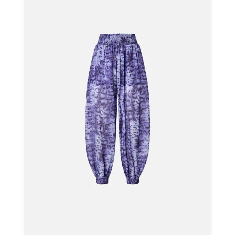 Pinko - Pantalon large à imprimé serpent - XXS