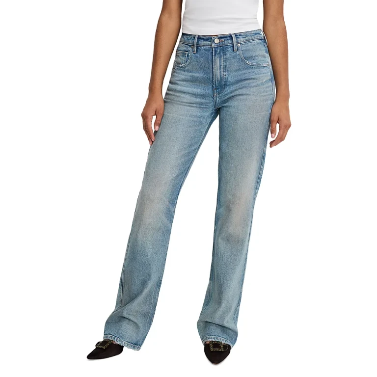 Good American Good Standard Bootcut Jeans in Indigo998