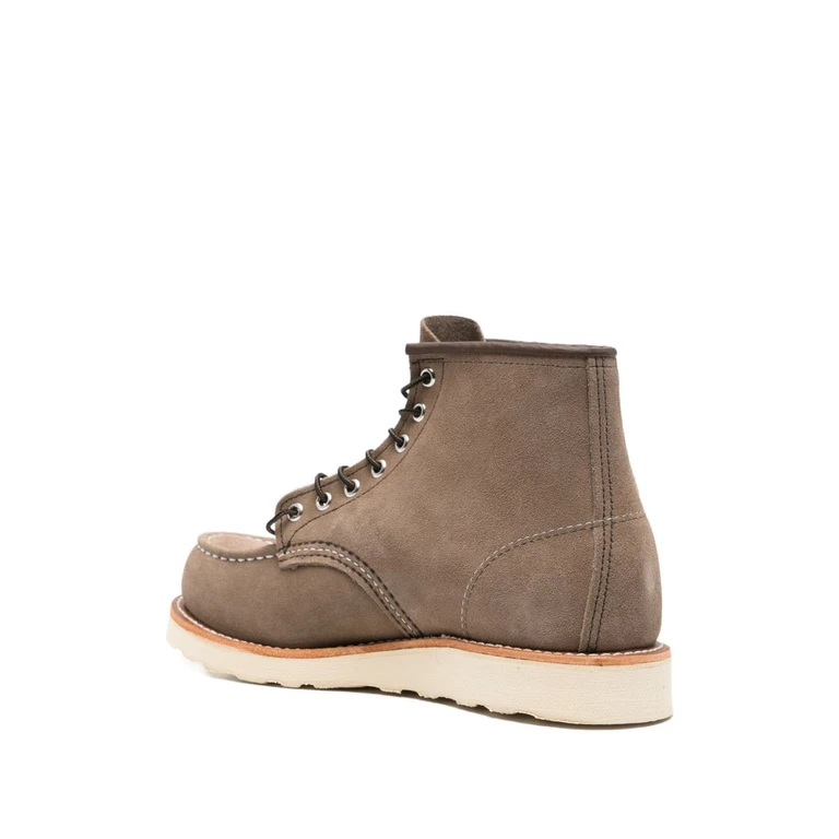 Red Wing Boots Grey Calf Leather - Men