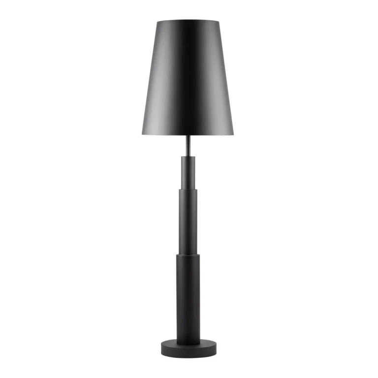 Matte Black Six Light Floor Lamp from the Giustino Collection