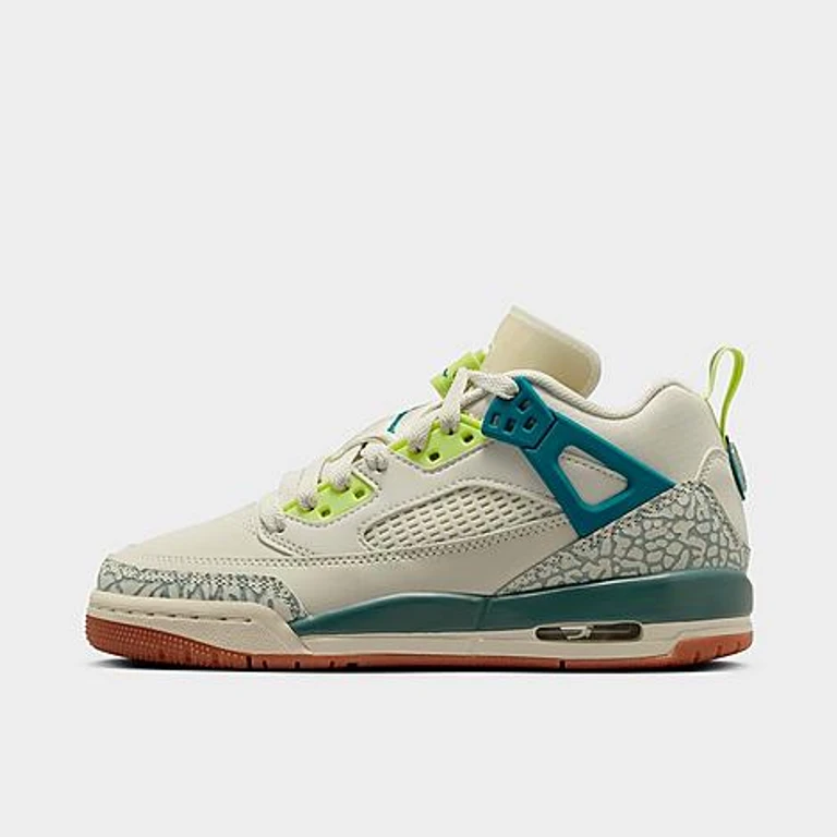 Big Kids Spizike Low Casual Shoes in Sea Glass/Dusty Sage/Light Lemon Twist Size: 3.5