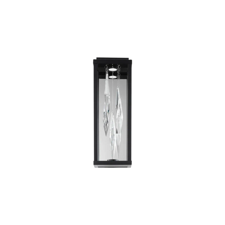 Mirage 1-Light LED Wall Sconce in Black