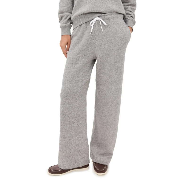 Polo Ralph Lauren Wide Leg Sweatpants Grey Heather XL