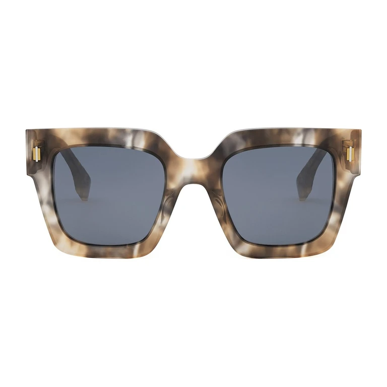Fendi Eyewear Fendi Fe40101i Fendi Roma 56v Havana Sunglasses