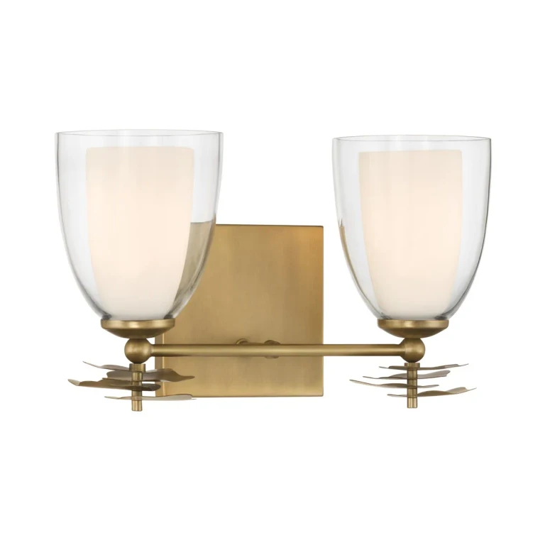 Legacy Brass Bathroom Vanity Light from the Elowen Collection