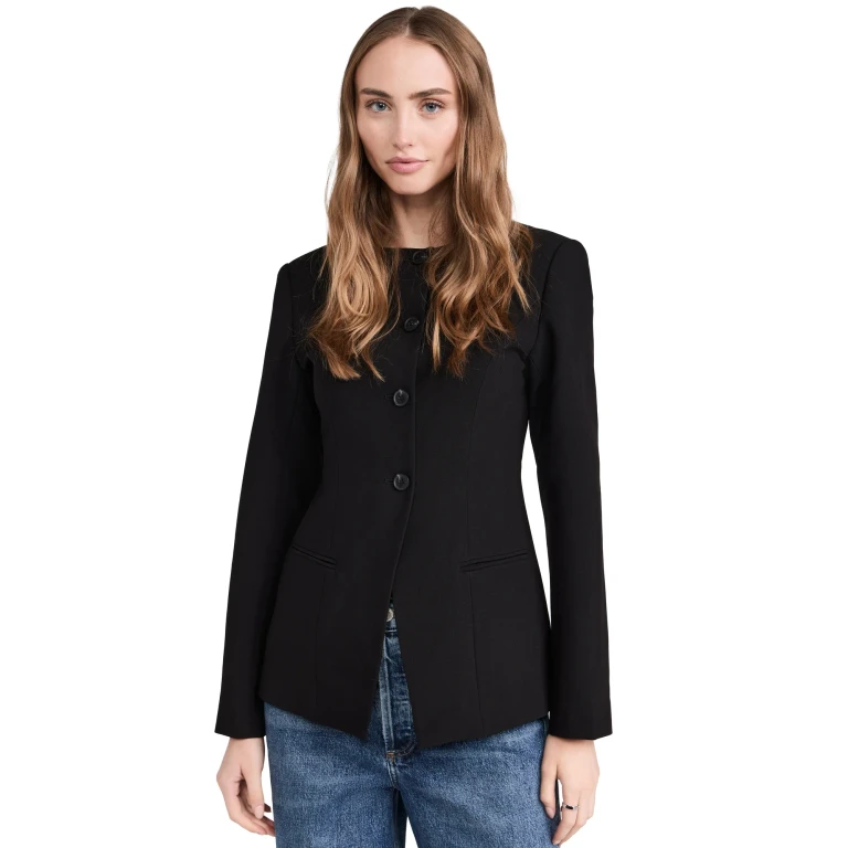 ALIGNE Daphne Long Waisted Blazer Black 2