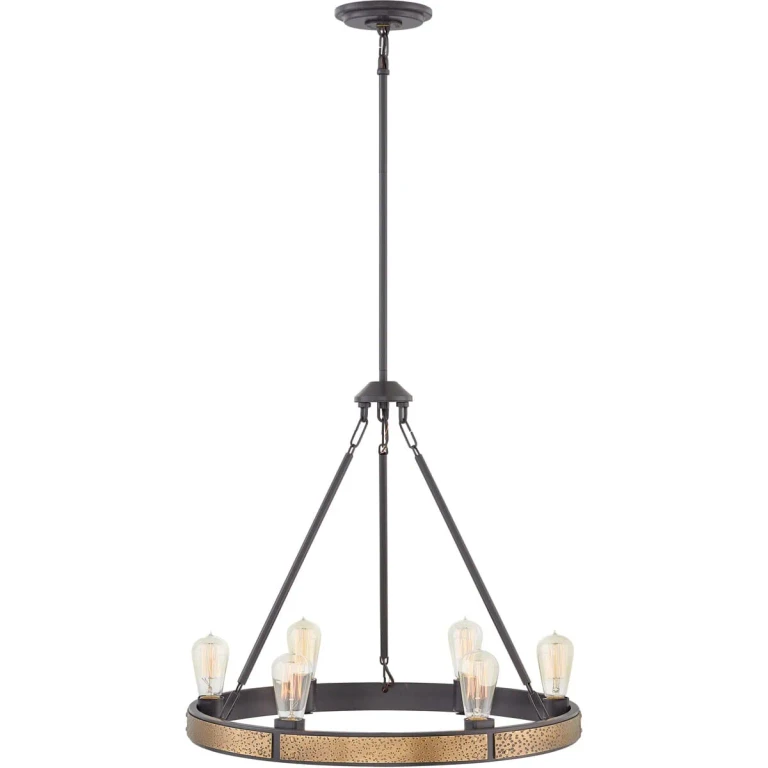 Everett 6-Light Pendant In Bronze