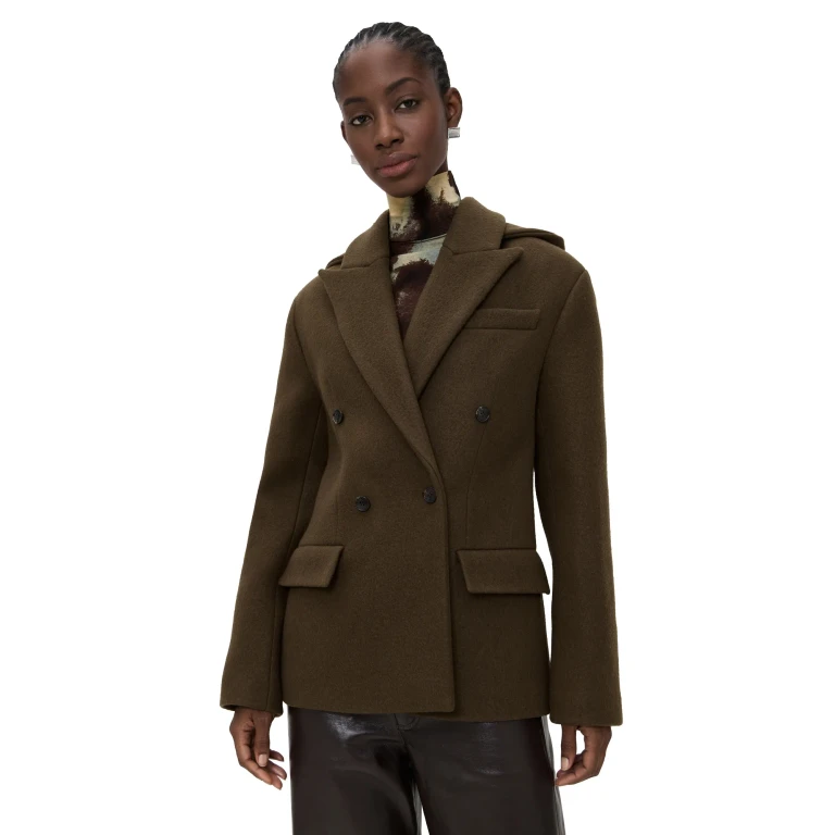 Nanushka Brione Blazer Wood S