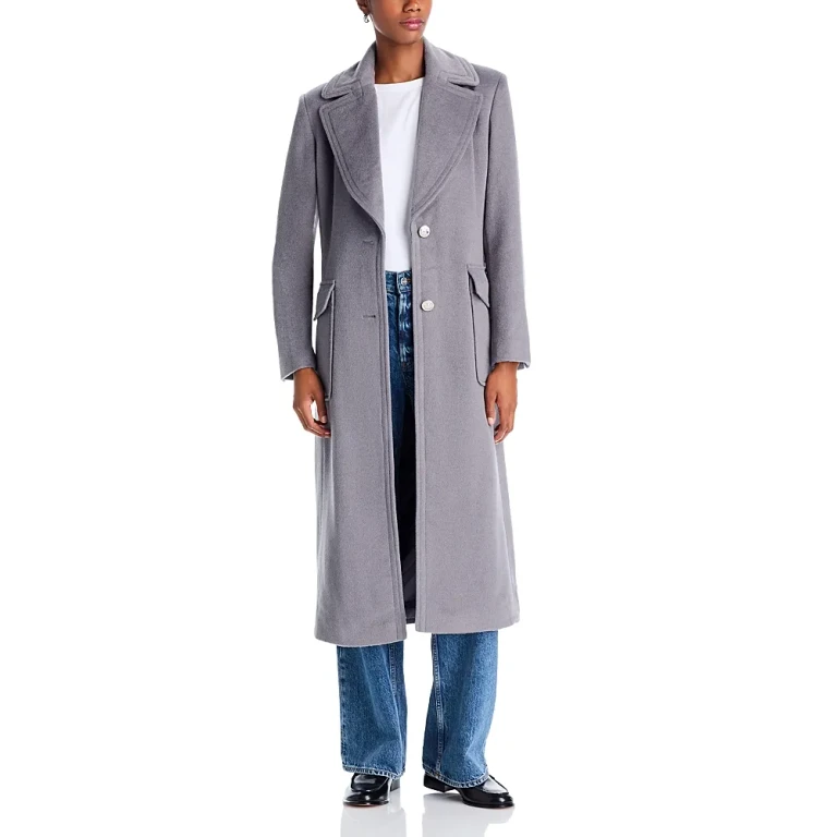Classic tailored Wool Melton Coat