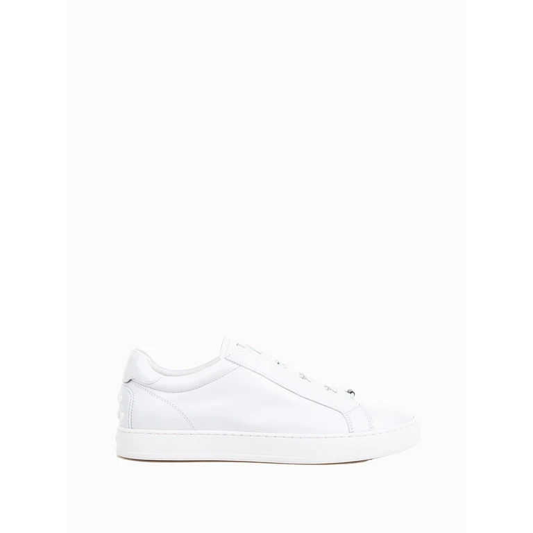 Tod's Tods Sneakers Bianco Latte Leather - Masculino