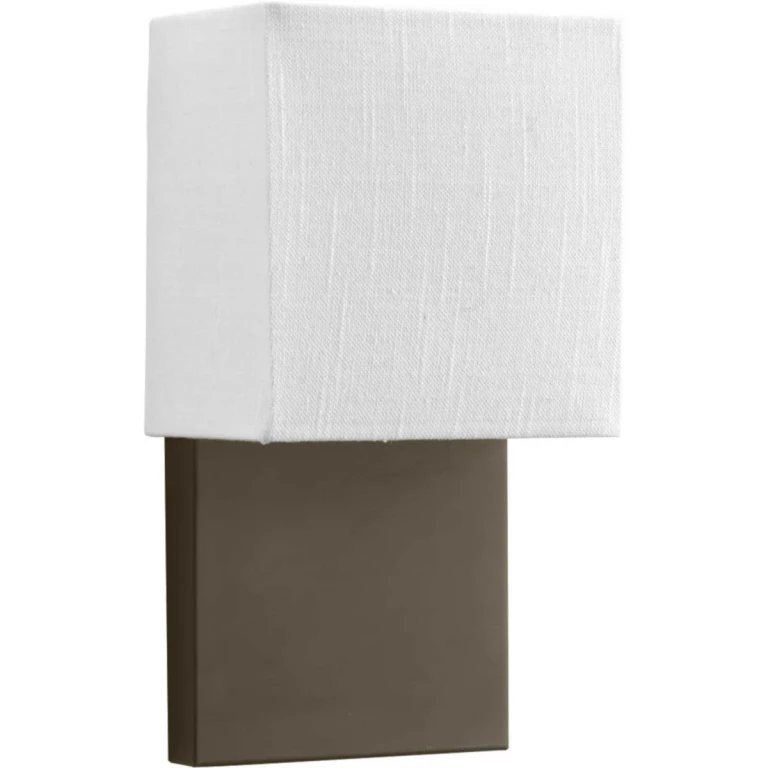 Architectural Bronze LED Wall Sconce from the Led Shade Collection