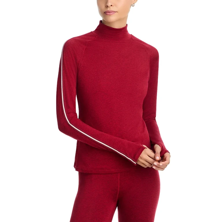 Varley Always Warm Mock Neck Tee