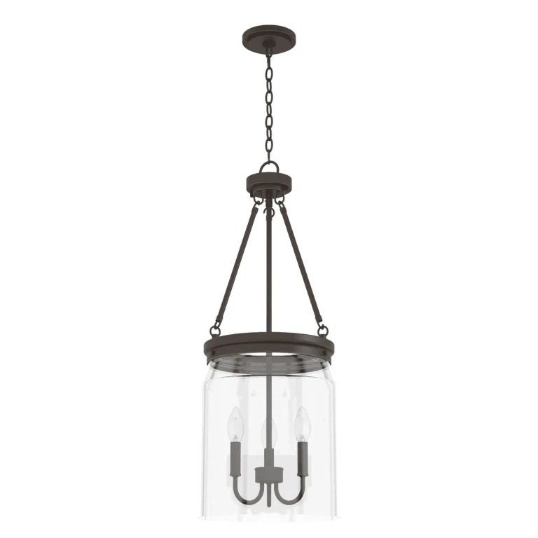 Onyx Bengal Three Light Pendant from the Devon Park Collection