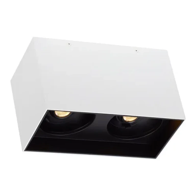 Black LED Flush Mount from the Exo Collection