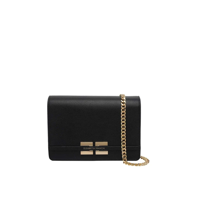 Elisabetta Franchi Sac Bandoulière - Noir