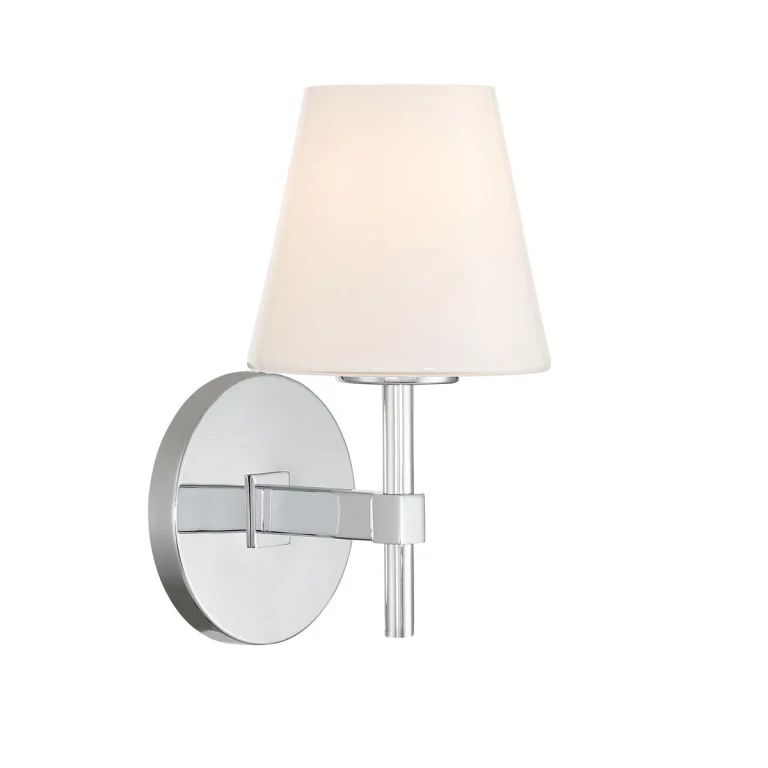 Polished Chrome Wall Sconce from the Colton Collection