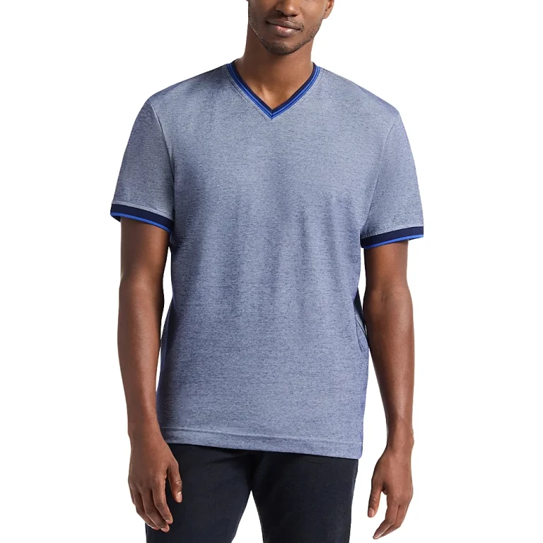 Robert Graham Holton Knit V Neck Tee