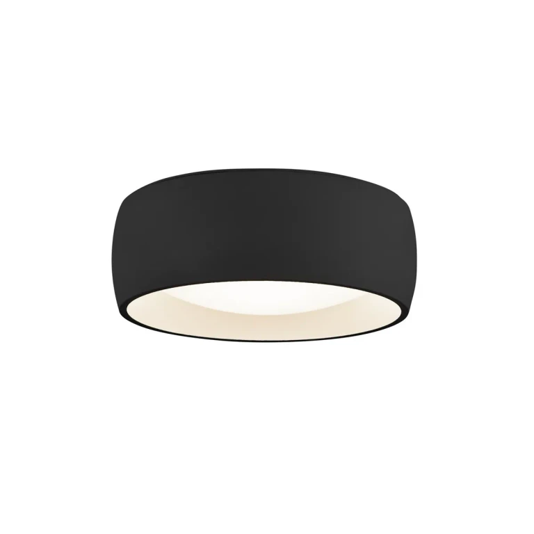 Black LED Flush Mount from the Savile Collection