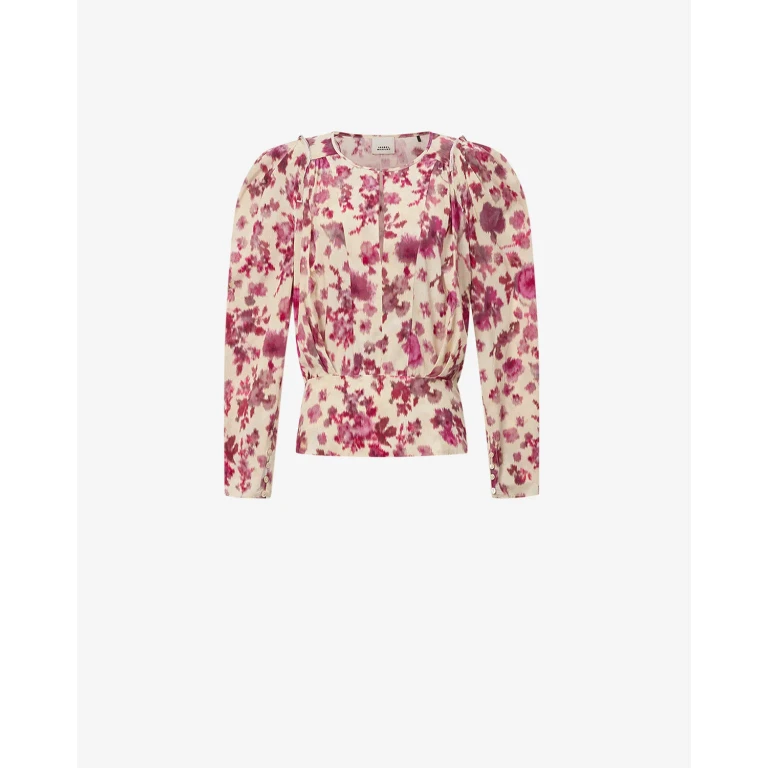Top Zarga En Soie - Femme - Rose - Taille 34 - Isabel Marant