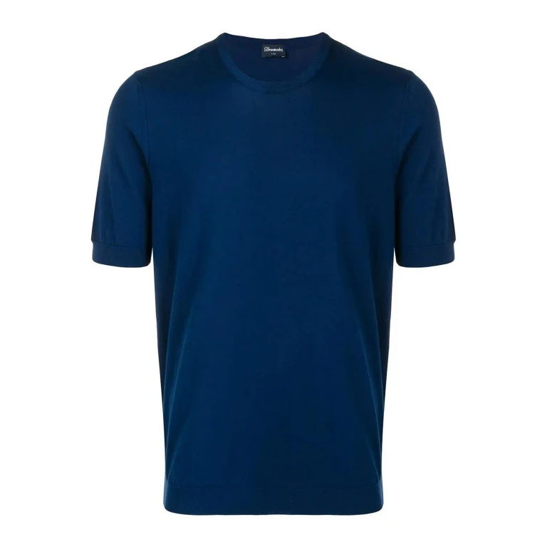 Drumohr T-Shirt - Bleu