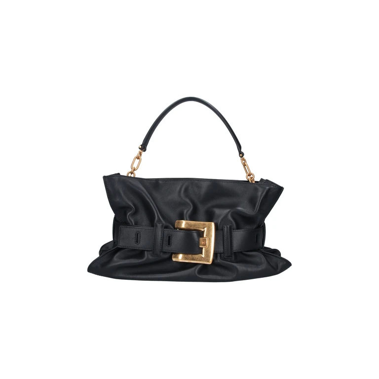 Balmain Bags Black Calf Leather - Women