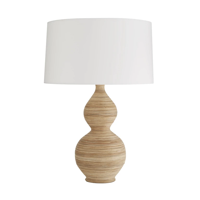 Natural One Light Table Lamp from the Donna Collection