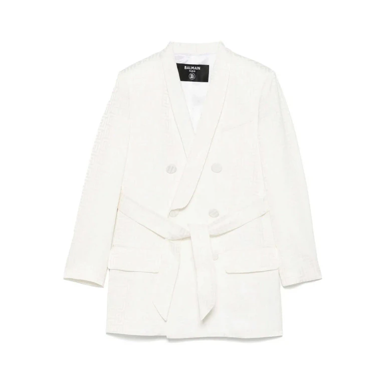 Balmain 男士休闲夹克 - 黑色