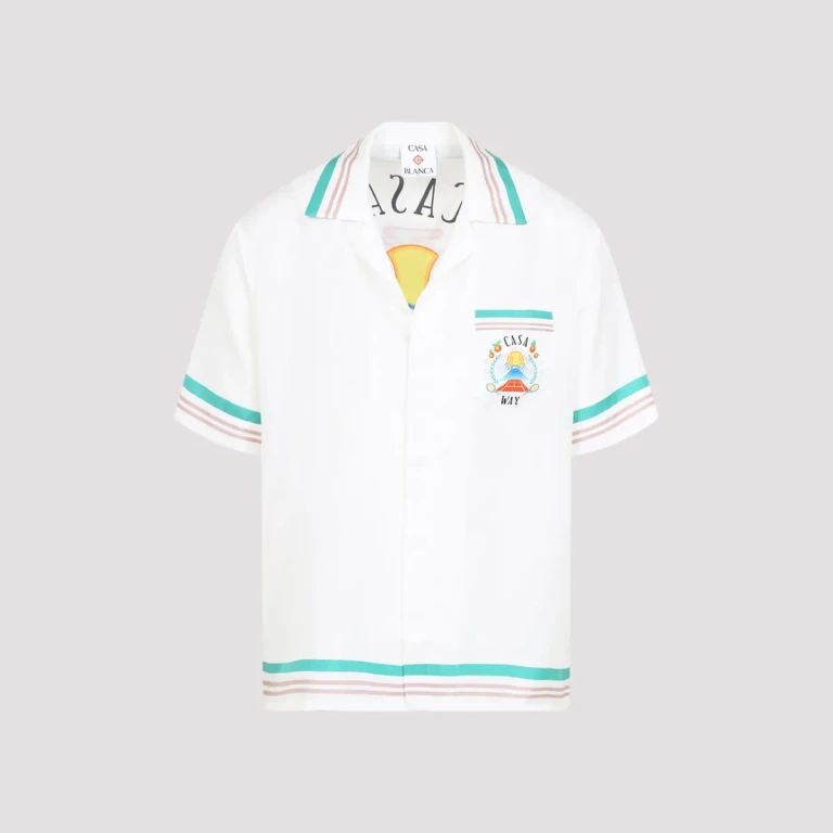 Casablanca Silk Short-sleeve Shirt