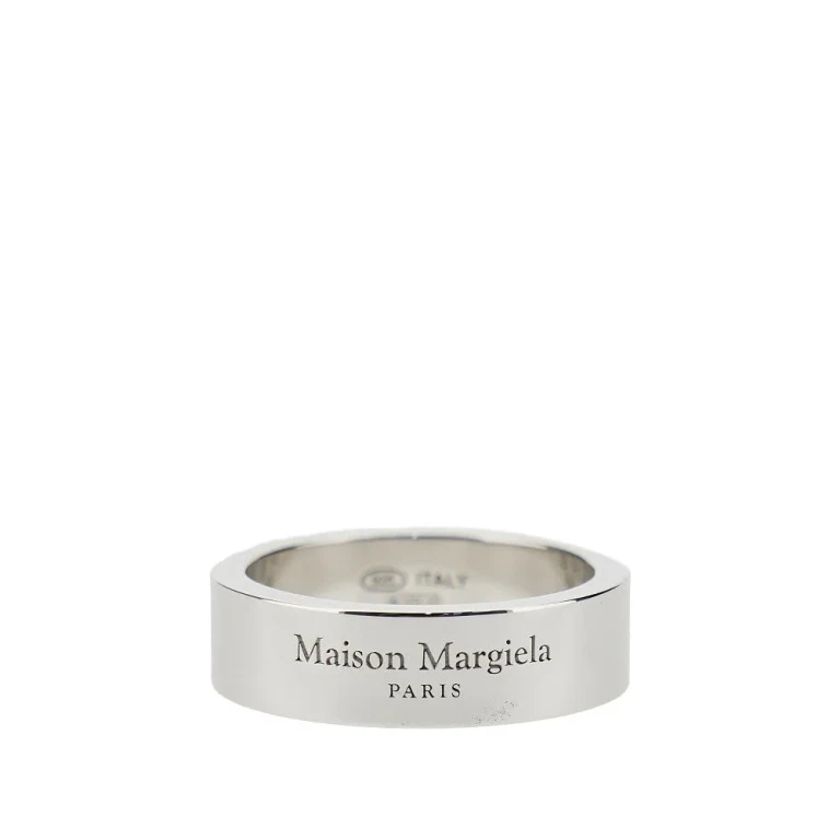 MAISON MARGIELA Engraved logo ring Man VII