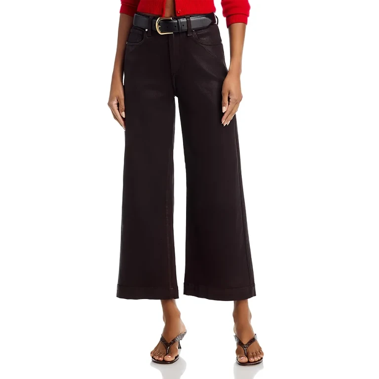 Paige Anessa Coated Jeans