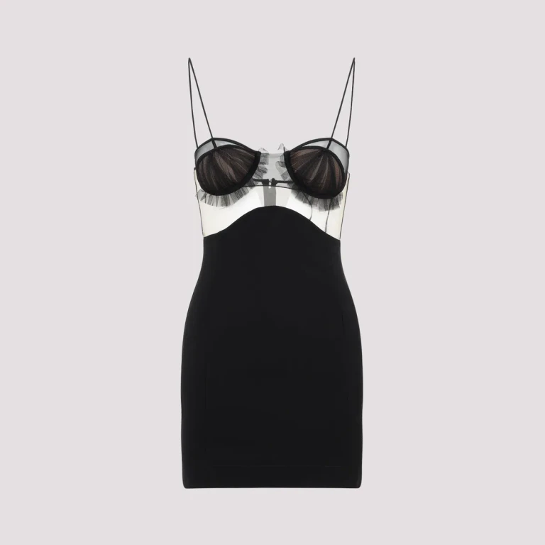 NENSI DOJAKA - Nensi Dojaka Explosive Flower Bra Dress