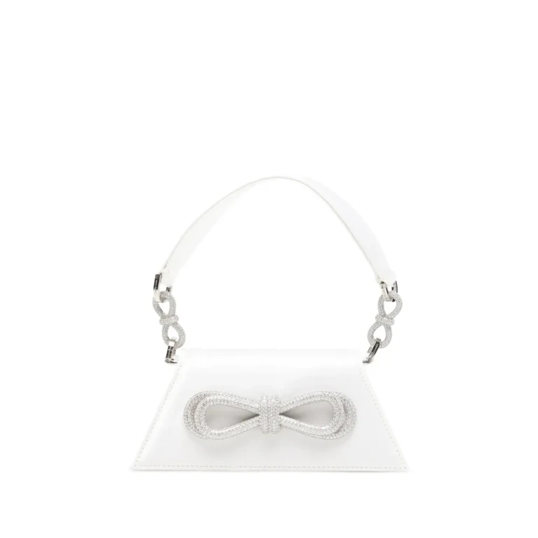 Mach & Mach Bow Chain Tote Bag