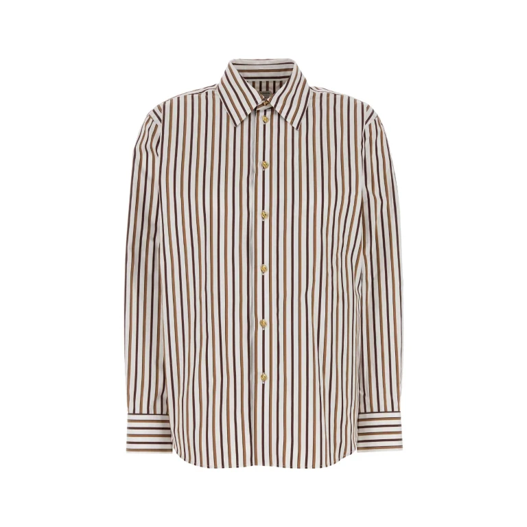 Burberry Embroidered Poplin Shirt