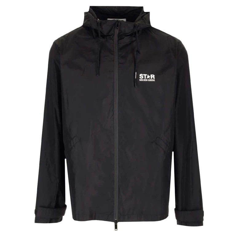 Golden Goose Windbreaker With Logo