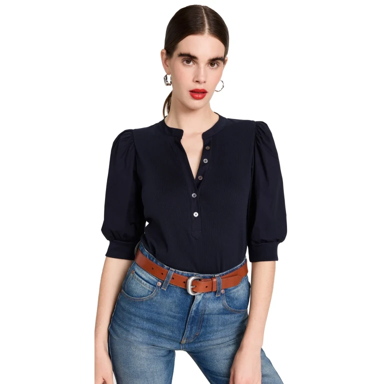 Veronica Beard Jean Coralee Top White 2XL