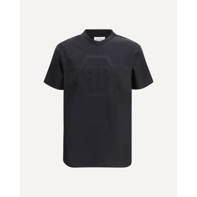 PHILIPP PLEIN Round Neck T-shirt Hexagon Male XL