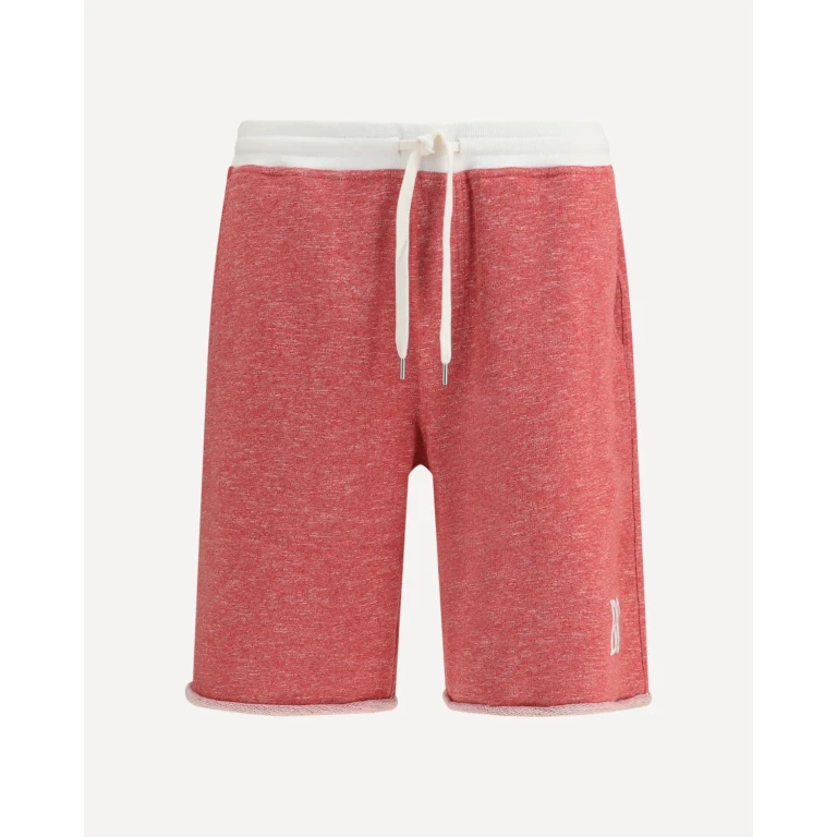 Brunello Cucinelli Shorts de algodón y lino con logo