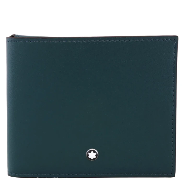 Montblanc Dark Pool Soft Trio 4cc Thin Leather Wallet