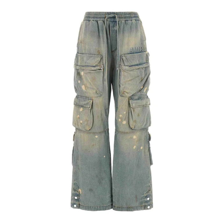 Amiri Pantalones Casuales - Bleu Clair