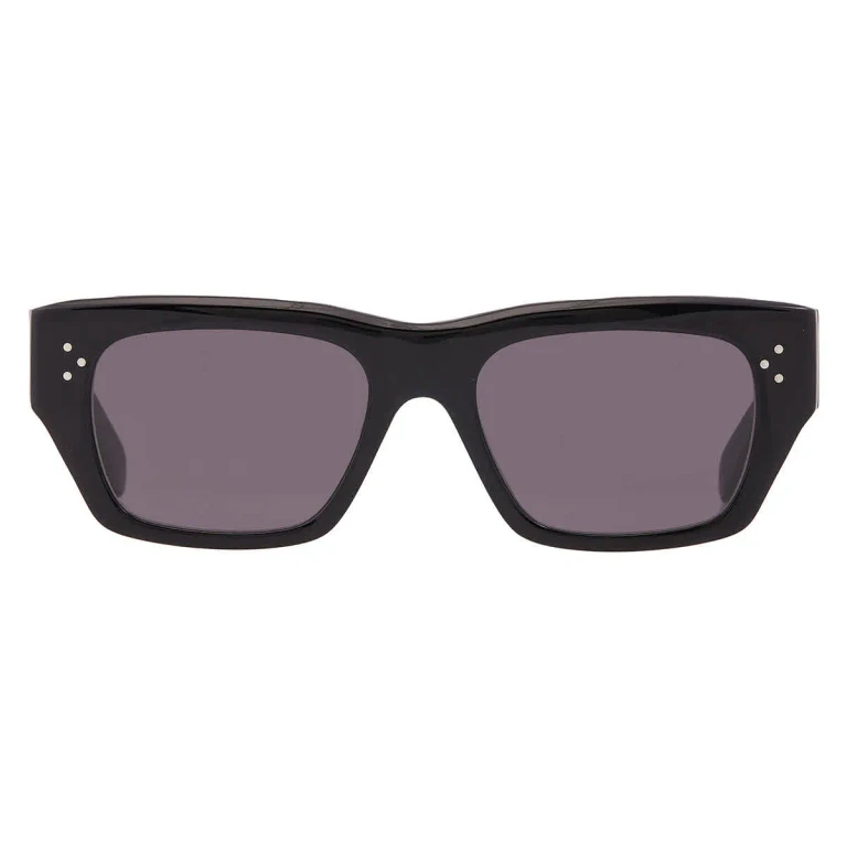 Celine 3 DOTS HD Smoke Square Mens Sunglasses CL40297U 01A 53
