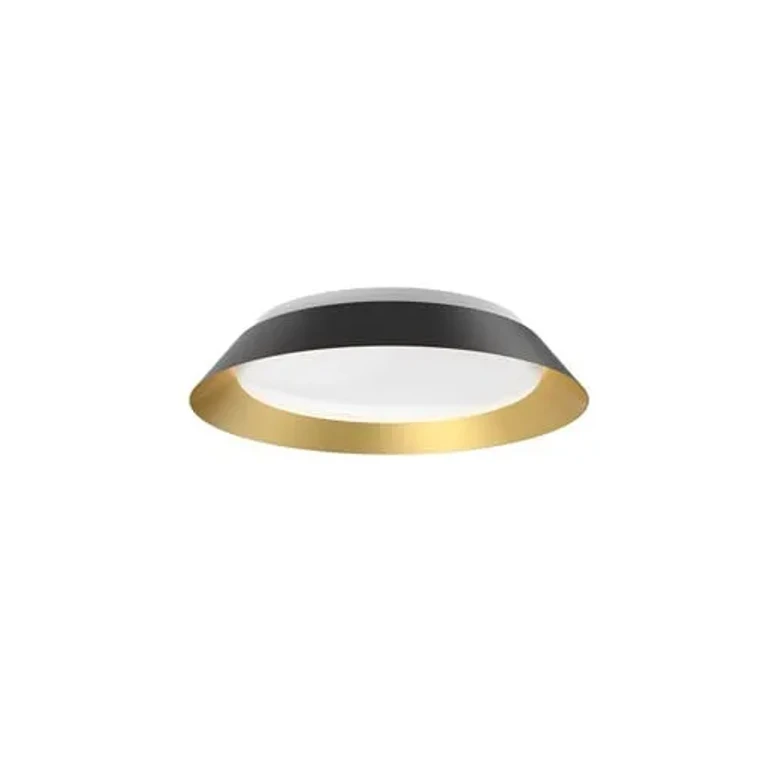 Kuzco Jasper Ceiling Light in Black with Gold