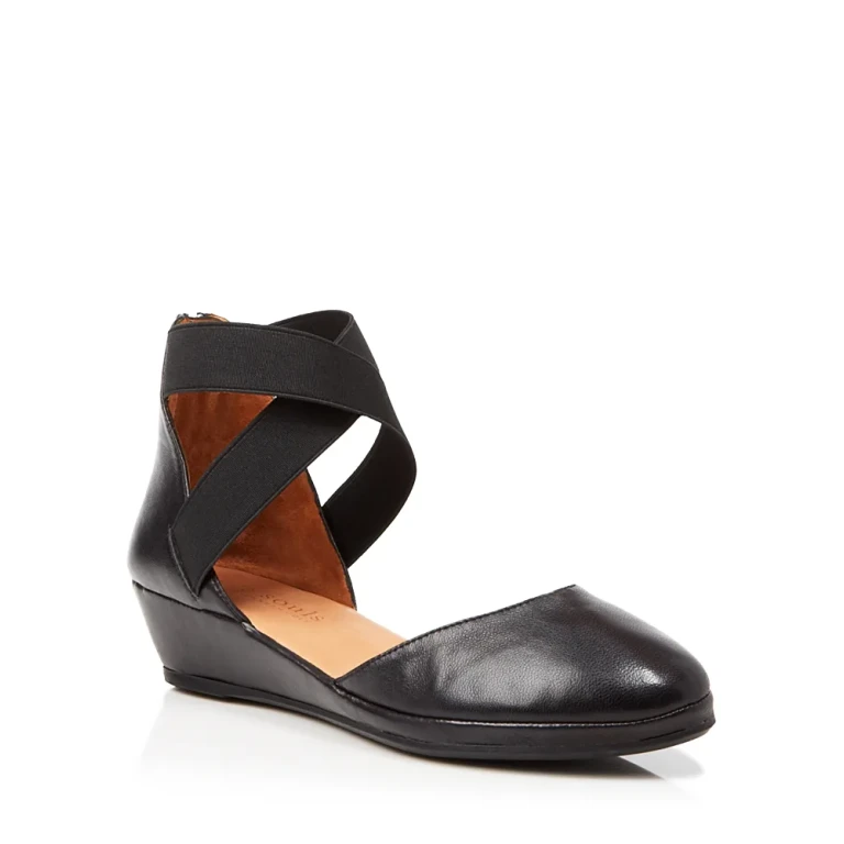 Gentle Souls Ankle Strap Demiwedges - Noa