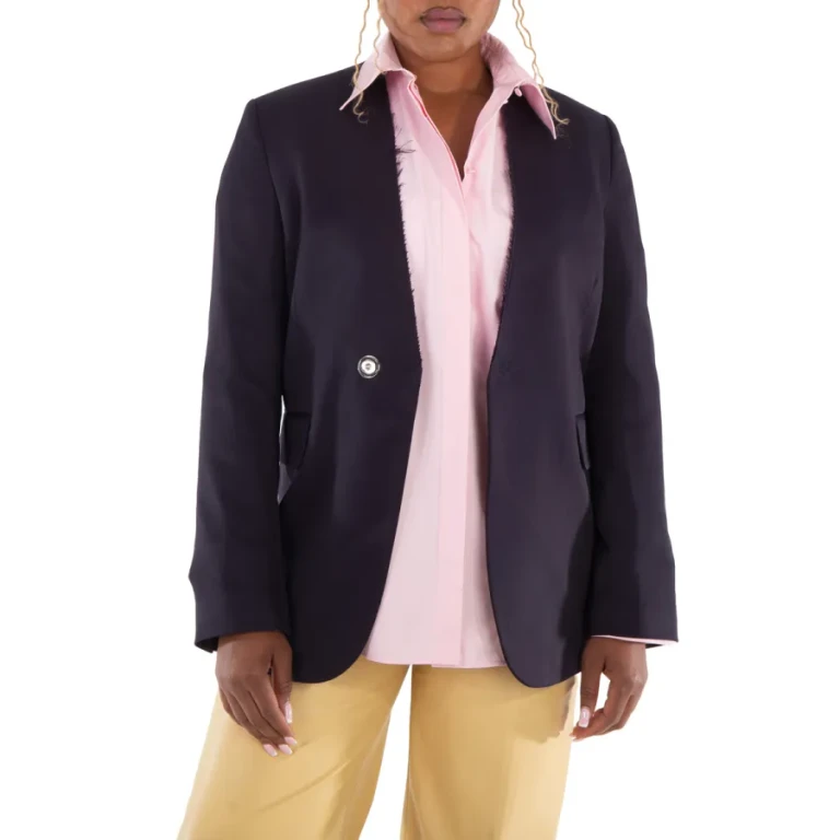 Mm6 Maison Margiela Collarless Jacket