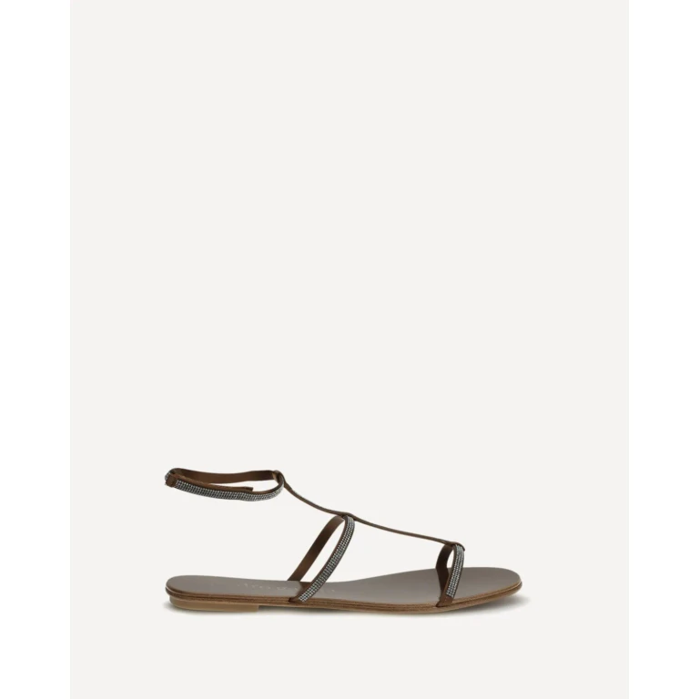 PEDRO GARCÍA Rhinestone Sandals Female 38