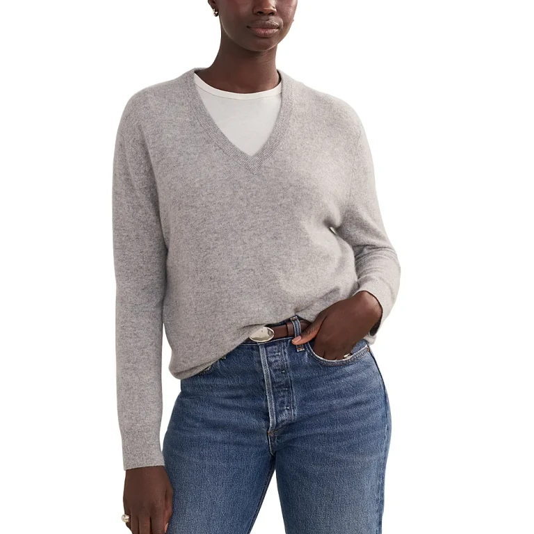 Jenni Kayne Flynn Cashmere V Neck Sweater