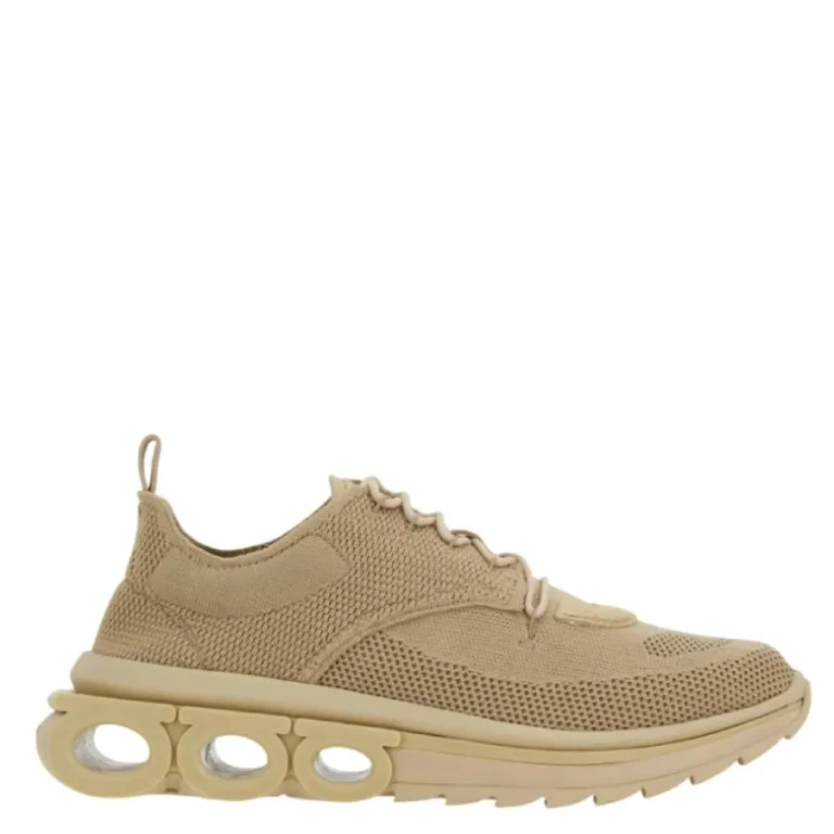 Ferragamo Nima Knit Running Sneakers