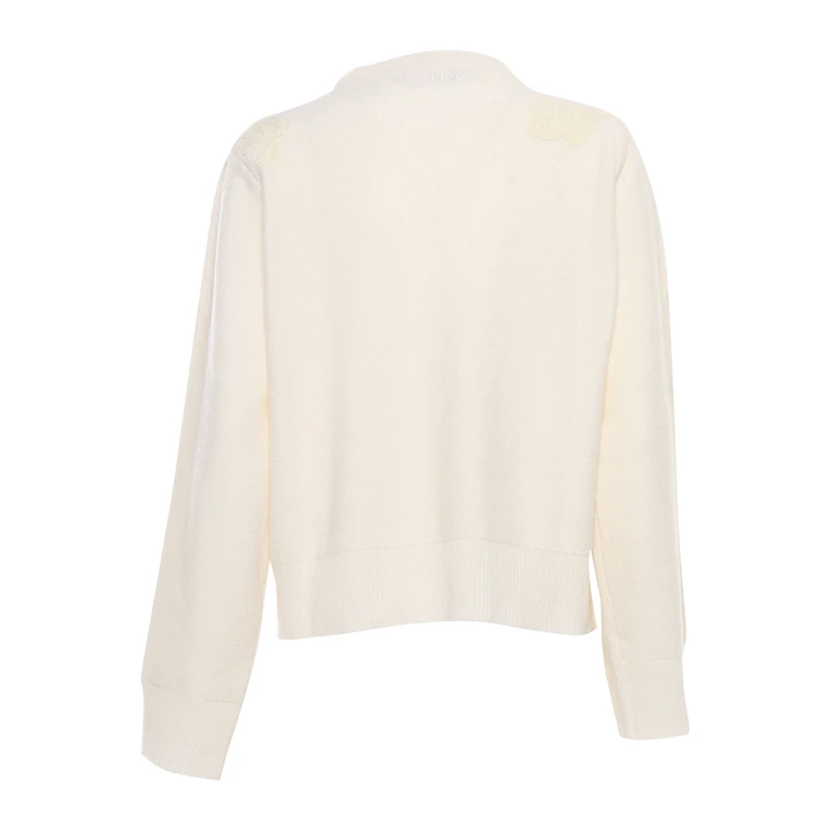 Ermanno Di E. Scervino Embroidered T-Shirt White Crewneck - Women