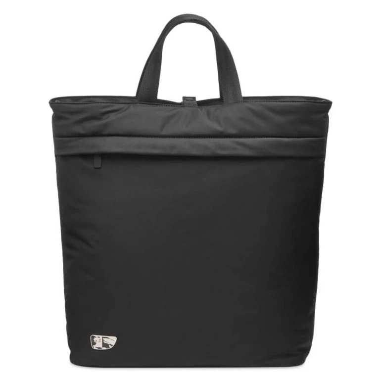 Burberry Shield Field Woven-Blend Tote Bag