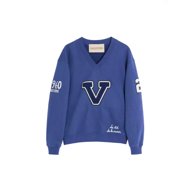 VALENTINO Sweatshirt Woman color Blue (7B3MF24V9KYAF9)