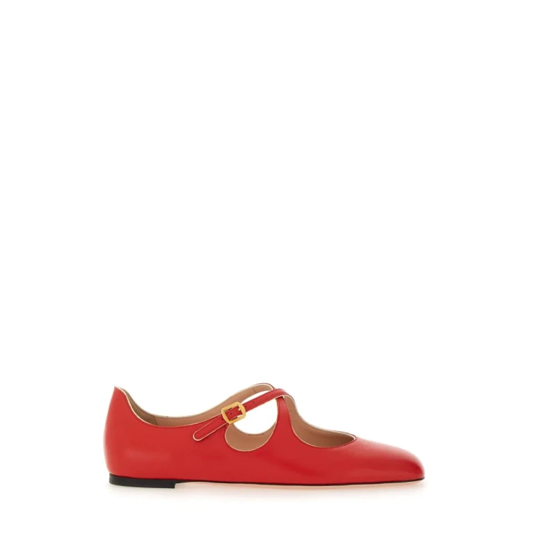 Ballet Flat Woman color Red (WA051CVT181I3S2)